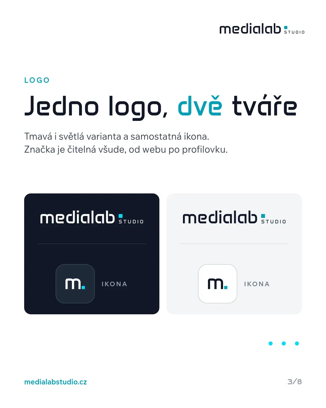 Příspěvek na sociální sítě: Jedno logo, dvě tváře